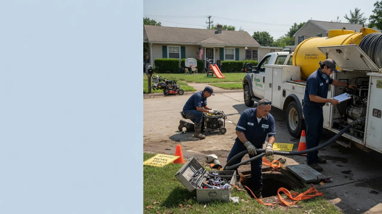 Septic Tank Pumping in Melville, LA near me